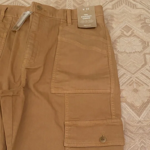 Madewell Garment-Dyed '90s Straight Cargo Pant/NWT/30 - Picture 10 of 16